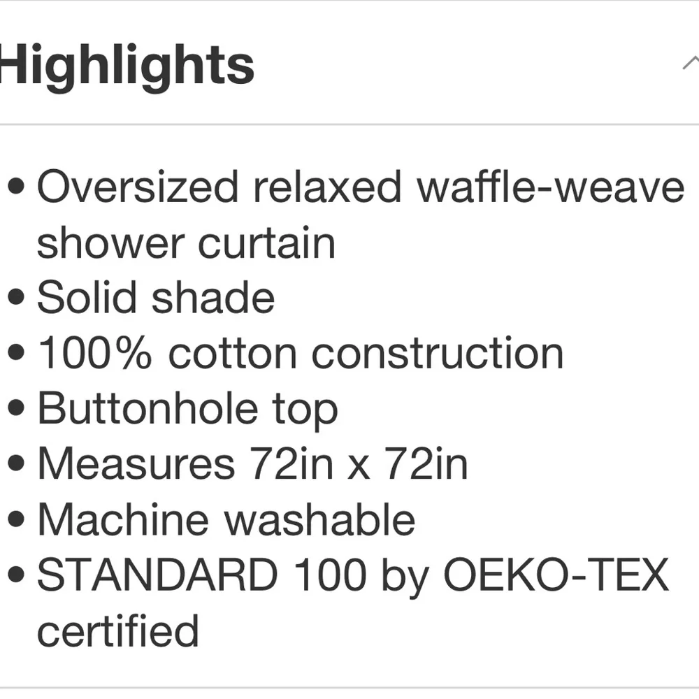 THRESHOLD NWT oversized relaxed waffle weave shower curtain -dark mauve
